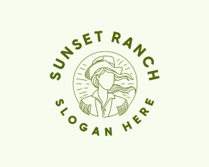 Rodeo Ranch Cowgirl logo