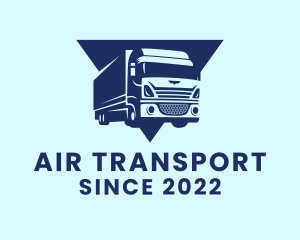 Transport Delivery Truck  logo design