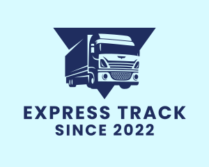 Transport Delivery Truck  logo design