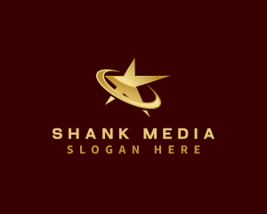 Star Media Orbit Creative logo design