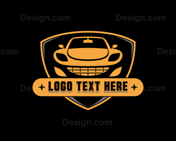 Sports Car Sedan Automobile Logo