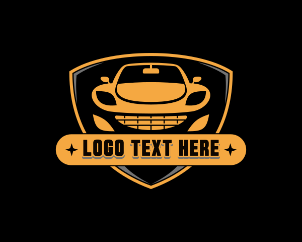 Sports Car Sedan Automobile logo