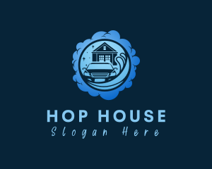 Car House Cleaning  logo design