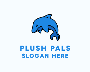 Blue Dolphin Water Park logo design