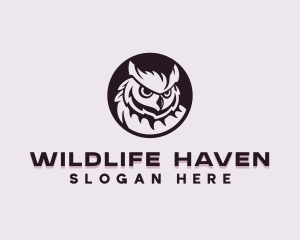 Wildlife Owl Aviary logo design