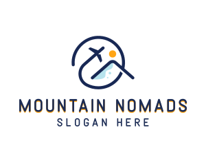 Mountain Airline Forwarding logo design