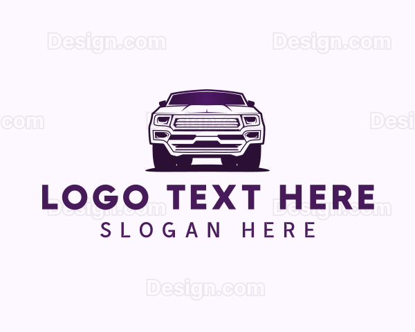 Transportation Vehicle SUV Logo