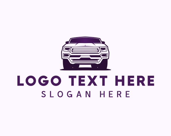 Transportation Vehicle SUV logo