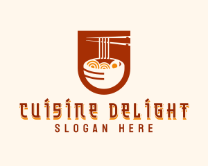 Asian Ramen Cuisine logo design