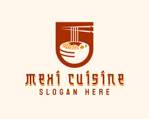 Asian Ramen Cuisine logo design