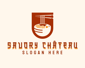 Asian Ramen Cuisine logo design