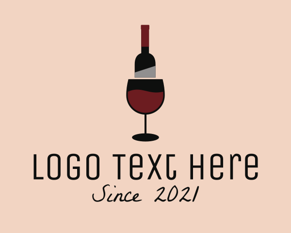 Wine Bar logo example 2
