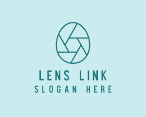 Egg Photography Lens logo design