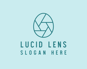 Egg Photography Lens logo design