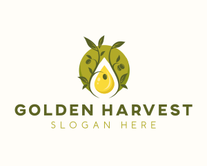 Extract Oil Olive logo design