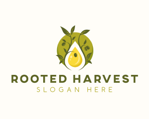 Extract Oil Olive logo design