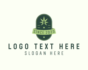 Marijuana Hemp Weed logo