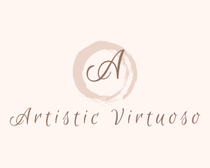 Feminine Business Watercolor logo design