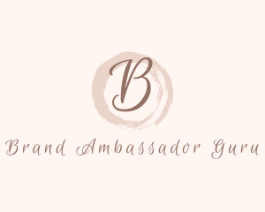 Feminine Business Watercolor logo design