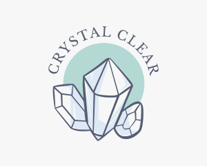 Luxury Crystals Boutique logo design