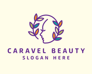 Natural Feminine Beauty logo design