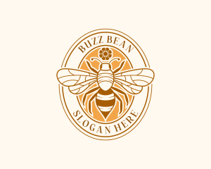 Honey Bee Farm logo design