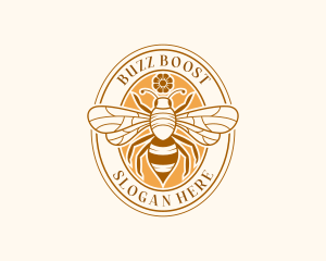 Honey Bee Farm logo design