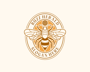 Honey Bee Farm logo design