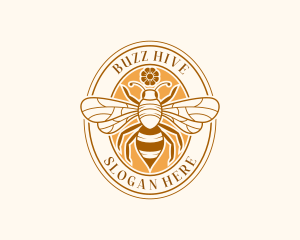 Honey Bee Farm logo design