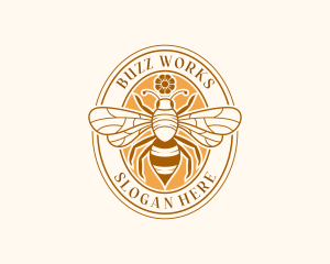 Honey Bee Farm logo design