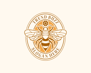 Honey Bee Farm logo design