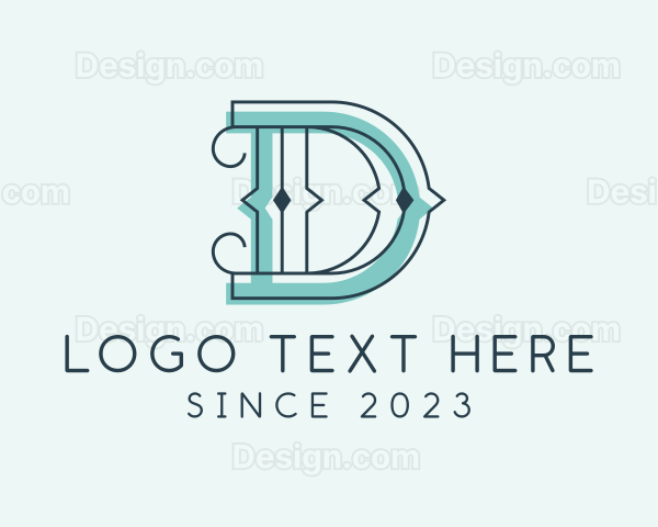 Premium Geometric Diamond Logo