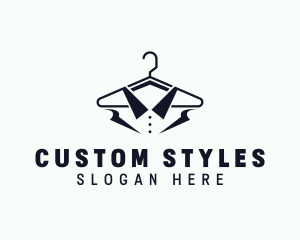 Custom Suit Collar logo