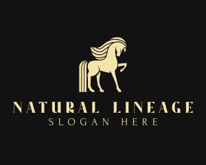 Stallion Horse Animal  logo