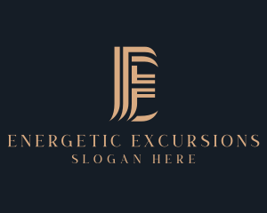 Professional Firm Letter E logo design