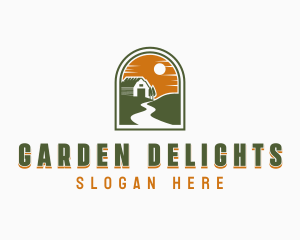 Backyard Farm Garden logo design