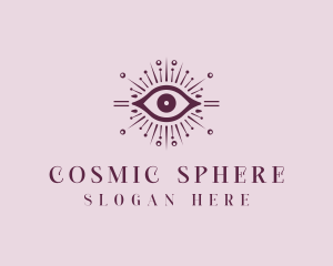 Cosmic Spiritual Eye logo design