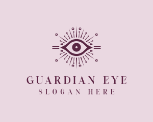 Cosmic Spiritual Eye logo design