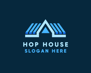 House Roof Business logo design