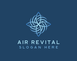 Industrial Cool HVAC logo design