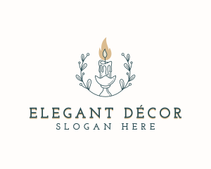 Candle Decor Boutique logo design