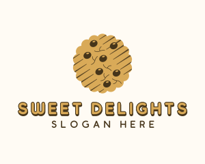 Chocolate Chip Cookie  logo design