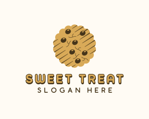 Chocolate Chip Cookie  logo design