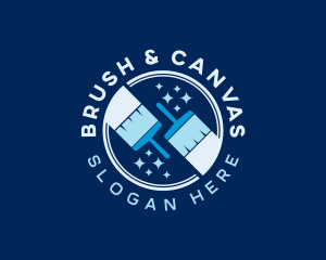 Handyman Paint Brush logo