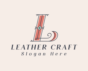 Letter L Jewelry Craft Antique logo design