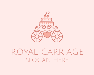 Pink Cake Carriage logo