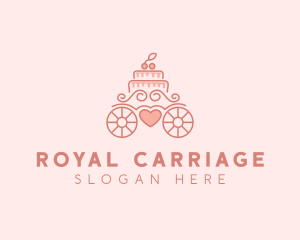 Bakery Cake Carriage logo design