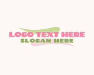 Cute Pastel Paint Business logo