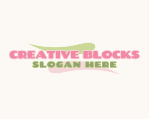 Cute Pastel Paint Business logo design