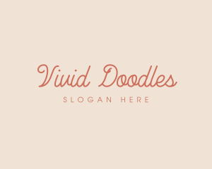 Spa Cursive Business logo design